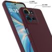 Moto G 2025 5G Shockproof Silicone Magsafe Case - Plum Color - 6