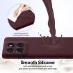 Motorola Edge 60 Pro Plum Shockproof Silicone Magsafe Case - 5