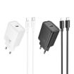 hoco N60 PD20W Type-C Charger Set EU Plug with 1m Cable (Black) - 4