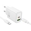 hoco N61 PD20W+QC3.0 Charger Set with 1m Type-C Cable (EU Plug) - 1