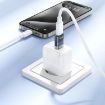 hoco UA36C USB to USB-C Female OTG Transparent Adapter (Black) - 4
