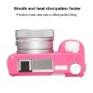 Sony ZV-E10 II/ZV-E10M2 Silicone Protective Case, Rose Red - 5