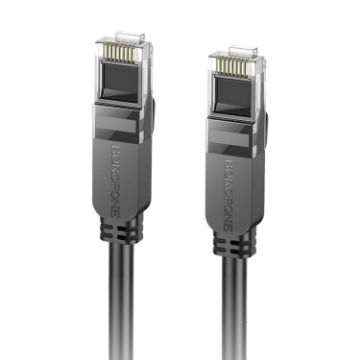 Borofone BUS01 1m Cat6 Gigabit Network Cable (Black) - 1