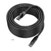 Borofone BUS01 10m Black Gigabit Cat 6 Network Cable - 5