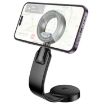 hoco H71 Totem Car Console Magnetic Phone Holder (Black Grey) - 1