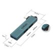 Onten UC51 3 in 1 Type-C to USB HUB - Pine Green - 3