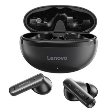 Lenovo EA210 In-Ear True Wireless Bluetooth Earphones (Black) - 1