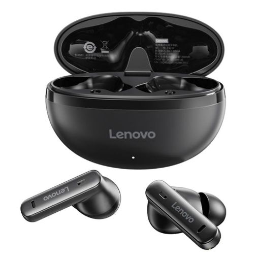 Lenovo EA210 In-Ear True Wireless Bluetooth Earphones (Black) - 1