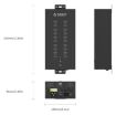 ORICO IH20P 20-Port USB 2.0 Hub, EU Plug, Industrial Grade, Black - 3