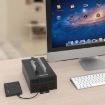 ORICO IH20P 20-Port USB 2.0 Hub, UK Plug, Industrial Grade (Black) - 4