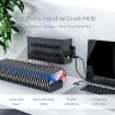 ORICO IH30P Industrial 30-Port USB 2.0 Hub, EU Plug, Black - 4