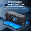 Yesido YC92 65W GaN Fast Charger, USB/USB-C Ports, UK Plug, Black - 3