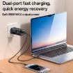 Yesido YC92 65W GaN Fast Charger, USB/USB-C Ports, UK Plug, Black - 4