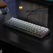 AULA F65 Mechanical Keyboard: 67 Keys, RGB, 3 Modes, Grey-Purple Axis - 1