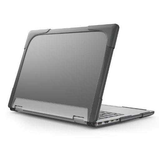 HP ENVY X360-14 2024 Grey TPU+PC Anti-fall Laptop Case - 1