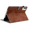 Tecno Megapad 11 Brown Leather Tiger Pattern Flip Tablet Case - 4