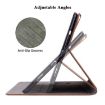 Tecno Megapad 11 Brown Leather Tiger Pattern Flip Tablet Case - 5