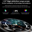 GT98 1.53" IP67 Smartwatch with Bluetooth Headphone & SpO2 Monitor - 5