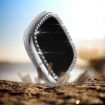 Fitbit Versa 3/Sense Plating Diamonds PC Case (Transparent) - 2