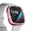 Fitbit Versa 3/Sense Pink Diamond PC Protective Case - 3