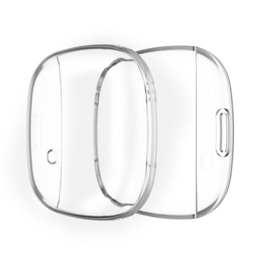Fitbit Versa 3/Sense TPU Transparent Protective Case Plating Full Pack - 1