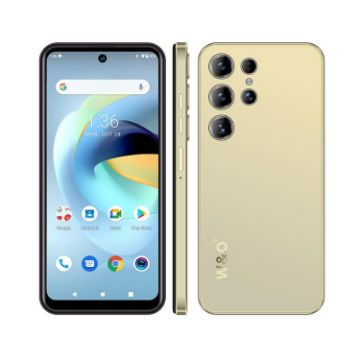 W&O X500 Pro 4GB/128GB, 6.8" Android 10, Helio P35, 4G, EU Plug, Gold - 1