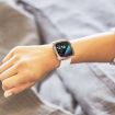 Fitbit Versa 3/Sense Double Row Diamonds Protective Case, Rose Gold - 6