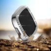 Versa 3/Sense Diamond Plated PC Protective Case - Silver - 2