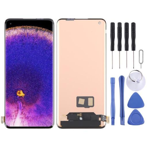 OPPO Find X5 Pro CPH2305 OLED LCD Screen Assembly w/ Fingerprint ID - 1