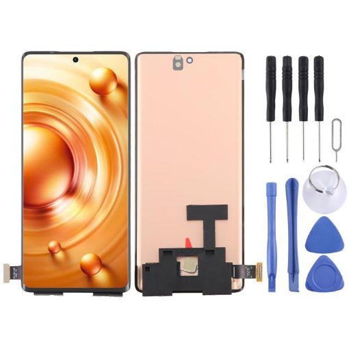 Vivo X80 V2183A V2144 OLED Screen with Digitizer & Fingerprint - 1