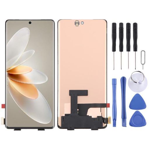 Vivo V29e OLED Screen with Digitizer & Fingerprint ID Assembly - 1