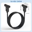 USB4 Type-C Female to Female Panel Extension Cable, 0.3m - 2