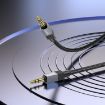 hoco UPA32 1m Gold 3.5mm Male to Male Clever AUX Audio Cable - 5