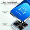 Redmi Turbo 4 Pro AG Silver White Electroplating Phone Case - 3