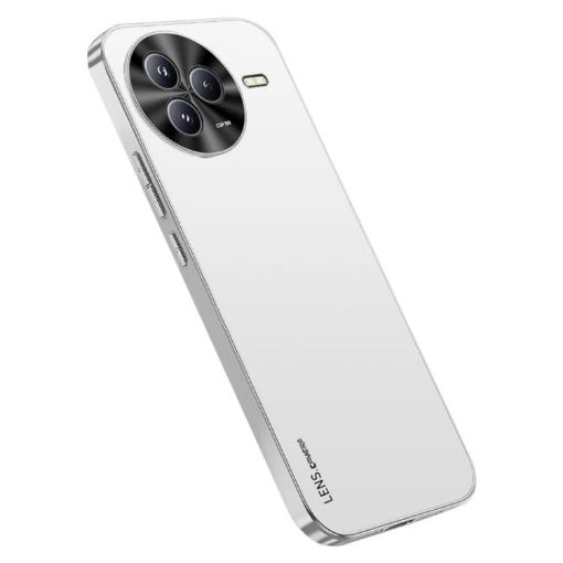Xiaomi Civi 5 Pro Silver White Acrylic Phone Case AG Frosted - 1