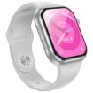 BOROFONE BD12 Smart Sports Watch, 2.01" Screen, BT Call, Silver - 1