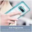 Colorful Series Transparent Blue Acrylic Hybrid Case for Phone 3a - 5