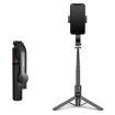 Lenovo Thinkplus H11B Bluetooth Selfie Stick, 1.1m, Stainless Steel - 1