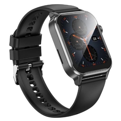 hoco Y26 1.81" IPX4 Waterproof Smart Watch, Call Version (Black) - 1