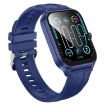 hoco Y27 Smart Sports Watch, 1.95" Screen, IPX4 Waterproof, Blue - 1