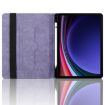 Samsung Galaxy Tab S10+/S9 FE+ Purple Rhombus Leather Case - 4