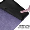 Samsung Galaxy Tab S10+/S9 FE+ Purple Rhombus Leather Case - 5