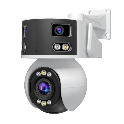 SriHome SH055B 8MP Panoramic PTZ Dome Camera - EU Plug - 1