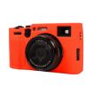 Red Litchi Texture Silicone Case for FUJIFILM X100VI Camera - 1
