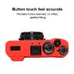 Red Litchi Texture Silicone Case for FUJIFILM X100VI Camera - 5
