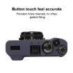 FUJIFILM X100VI Dark Blue Litchi Texture Silicone Protective Case - 5