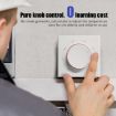 BHT-101GBL Smart Knob Thermostat with LED Indicator (White) - 4