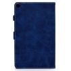 Samsung Galaxy Tab A7 10.4 T500 Blue Leather Case with Holder - 3