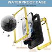 iPhone 16e Metal Hybrid Silicone Case, Four-Proof, Yellow - 6