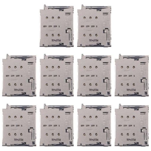 10pcs Original SIM Card Reader for Galaxy S10 5G SM-G977 - 1